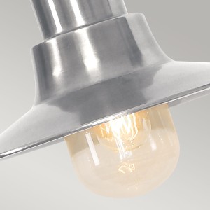 Lampa stropowa wisząca Elstead Lighting Somerton SOMERTON-CH-AN IP44 mosiądz srebrny detal klosza.