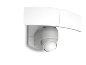 Naświetlacz LED Lutec Arc z czujnikiem ruchu IP54 biały.