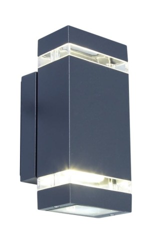 Lampa ścienna Kinkiet zewnętrzny LED Lutec Focus 5605013118 IP44 1xLED Aluminium