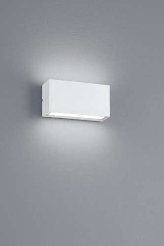 Lampa ścienna Kinkiet zewnętrzny LED Trio Trent 226960231 IP65 1xLED Aluminium Biały