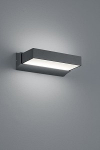 Lampa ścienna Kinkiet zewnętrzny LED Trio Cuando 226660242 IP65 1xLED Aluminium Szary