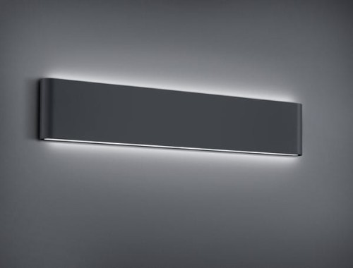 Lampa ścienna Kinkiet zewnętrzny LED Trio Thames Ii 226460242 IP54 2xLED Aluminium Szary