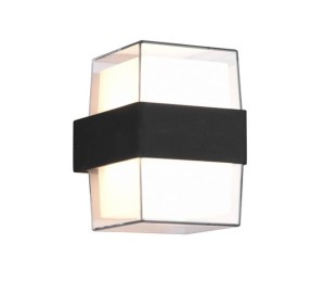 Lampa ścienna Kinkiet zewnętrzny LED RL Molina R22062142 IP54 1xLED Aluminium Szary