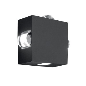 Nowoczesny kinkiet zewnętrzny Elstead Lighting Agner AGNER-4W IP54 4xLED Aluminium Szary.