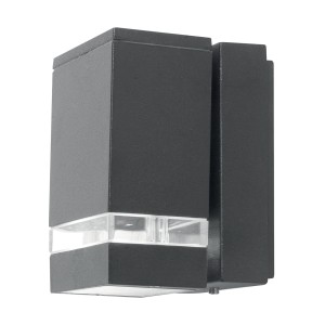 Lampa ścienna Nowoczesny kinkiet zewnętrzny Elstead Lighting Jannik JANNIK-LED1 IP44 2xLED Aluminium Szary