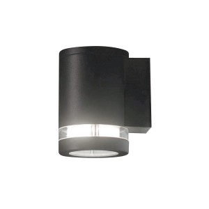 Nowoczesny kinkiet zewnętrzny Elstead Lighting Magnus szary