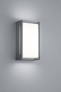 Lampa elewacyjna Trio Indus 227360142 IP54 1xLED Aluminium Szary