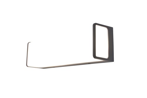 Lampa elewacyjna Lutec Doblo 5107401125 IP54 1xLED Aluminium Szary