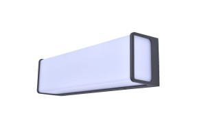 Lampa elewacyjna Lutec Doblo 5107401125 IP54 1xLED Aluminium Szary.