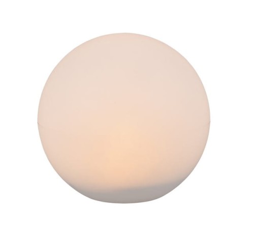 Lampa ogrodowa kula RL Melo R55326901 IP 1xLED Tworzywo Biały