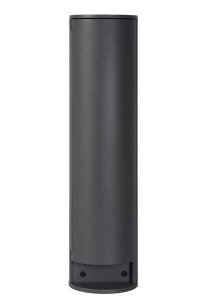 Słupek oświetleniowy Lucide Powerpoint 27849/02/29 IP44 0x Aluminium Szary na białym tle.