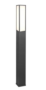 Słupek oświetleniowy Trio Fuerte 426260142 IP54 Aluminiowy Szary