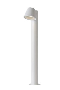 Słupek oświetleniowy Lucide Dingo Led 14881/70/31 IP44 1xGU10 Biały Aluminium
