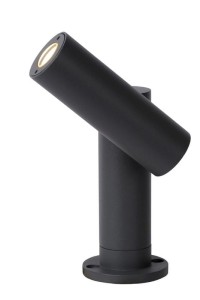 Latarnia ogrodowa Lucide Tatum 27893/05/29 IP65 1xLED Aluminium Szary, nowoczesny design.