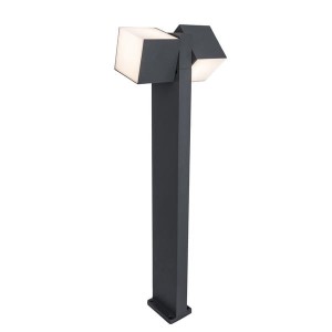Słupek oświetleniowy Lutec Cuba 7193801118 IP54 1xLED Aluminium.