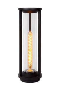 Latarnia ogrodowa Lucide Cadix 15804/50/30 IP65 1xE27 Aluminium Czarny.