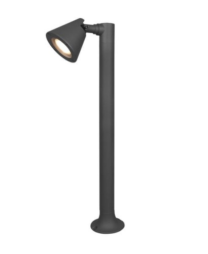 Latarnia ogrodowa Trio Kaveri 506060142 IP44 1xGU10 Aluminium Szary