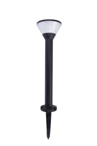 Słupek oświetleniowy Lutec Karlo Solar 6935802012 IP LED czarny.
