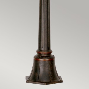 Latarnia ogrodowa Elstead Lighting Baltimore BT4-M IP44 podstawa stal brązowy.