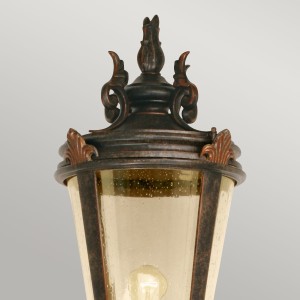 Latarnia ogrodowa Elstead Lighting Baltimore BT5-L IP44 Stal Brązowy.