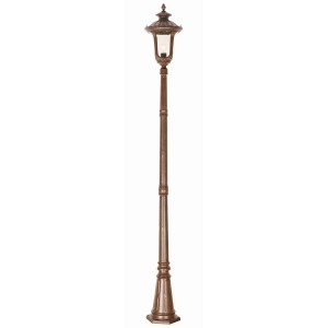 Latarnia ogrodowa Elstead Lighting Chicago CC5-M IP44 brązowa stal E27.