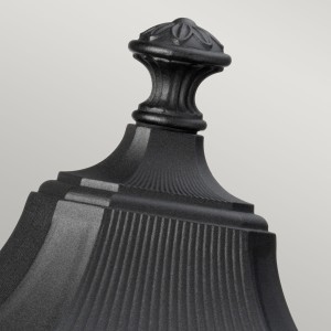 Latarnia ogrodowa Elstead Lighting Cotswold Lane FE-COTSLN3-L-BK IP44 3xE14 Aluminium Czarny.