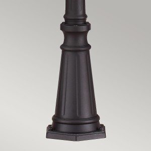 Latarnia ogrodowa Elstead Lighting Cotswold Lane FE-COTSLN5-L-BK IP44 3xE14 Aluminium Czarny podstawa.