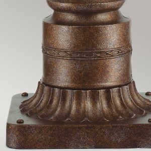 Podstawa Latarnia ogrodowa Elstead Lighting English Bridle FE-EB3-M-BRB IP44 3xE14 Stal Brązowy.