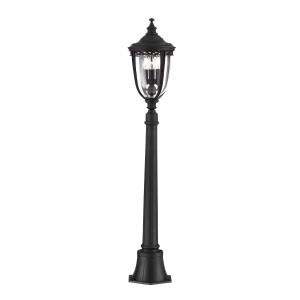 'Latarnia ogrodowa Elstead Lighting English Bridle FE-EB4-M-BLK IP44 3xE14 Stal Czarny'