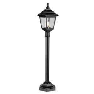 Latarnia ogrodowa Elstead Lighting Kerry KERRY-PILLAR IP44 1xE27 czarna.