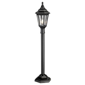 Latarnia ogrodowa Elstead Lighting Kinsale KINSALE-PILLAR IP44 1xE27 Czarny.