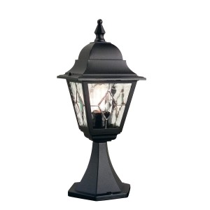 Latarnia ogrodowa Elstead Lighting Norfolk NR3-BLK IP43 1xE27 Aluminium Czarny.