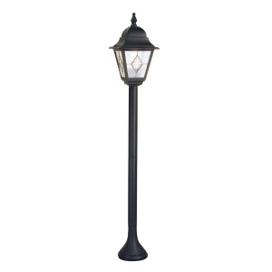 Latarnia ogrodowa Elstead Lighting Norfolk NR4-BLK IP43 1xE27 Aluminium Czarny.