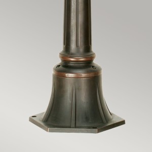 Latarnia ogrodowa Elstead Lighting Philadelphia PH4-M-OB IP44 metalowa podstawa brązowa.