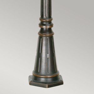 Podstawa latarni ogrodowej Elstead Lighting Philadelphia PH5-L-OB IP44 3xE14 Metal Brązowy.