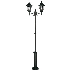 Latarnia ogrodowa Elstead Lighting Parish PR8-BLACK IP44 2xE27 Aluminium Czarny