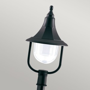 Latarnia ogrodowa Elstead Lighting Shannon SHANNON-PILLAR IP44 1xE27 czarna.