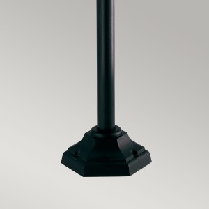 Latarnia ogrodowa Elstead Lighting Shannon SHANNON-PILLAR IP44 czarna podstawa.