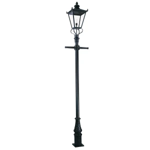 Latarnia ogrodowa Elstead Lighting Wilmslow WSLP1-BLACK IP23 1xE27 Aluminium Czarny