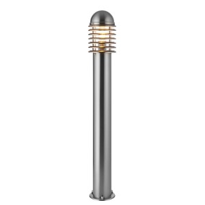 Słupek oświetleniowy Endon Louvre YG-6003-SS IP44 xE27 Stal
