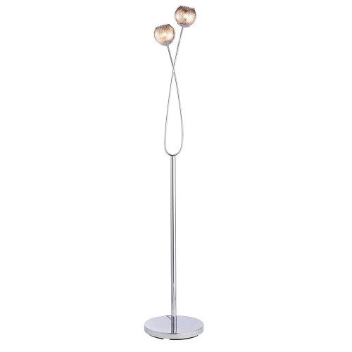 Endon Lampa podłogowa Aerith 2x28W G9 Chrom