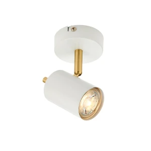 Lampa sufitowa spot Gull Endon 1x5W Biały Stal