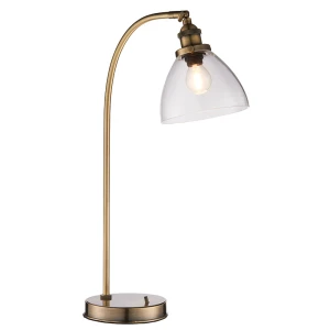 Endon Lampa stojąca Hansen 1x40W E14 Antyczny mosiądz