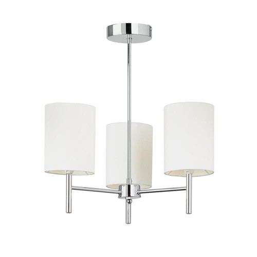 Endon Lampa sufitowa Żyrandol Brio 3x40W E14 Chrom