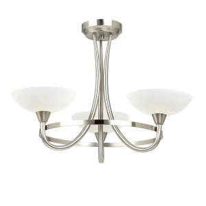 Endon Lampa sufitowa Żyrandol Cagney 3x33W G9 Chrom