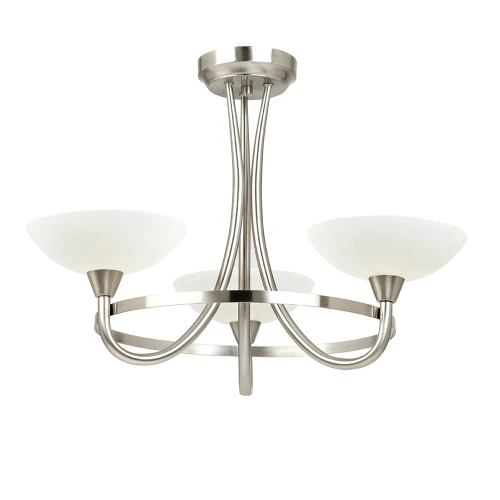 Endon Lampa sufitowa Żyrandol Cagney 3x33W G9 Chrom