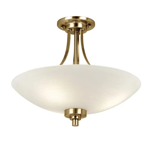 Endon Lampa sufitowa Welles 1x60W E27 Antyczny mosiądz
