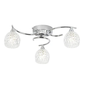 Endon Lampa sufitowa Żyrandol Boyer 3x33W G9 Chrom
