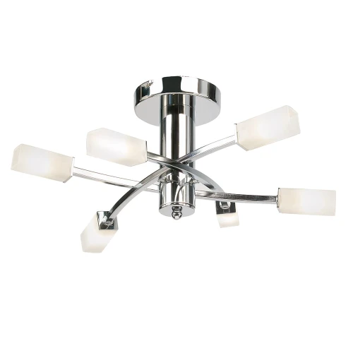 Endon Lampa sufitowa Żyrandol Havana 6x25W G9 Chrom