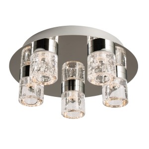 Lampa wisząca Lorien 61358 Alfa 1xE27 LED Metal/Drewno Różowy